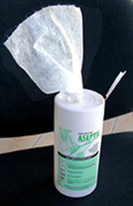 LINGETTE NETTOYANTE DESINFECTANTE BIDON DE 100